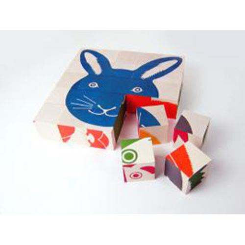 Animal Puzzle Spielsteine - Naef Spiele - Aoi Huber Kono Holzpuzzle