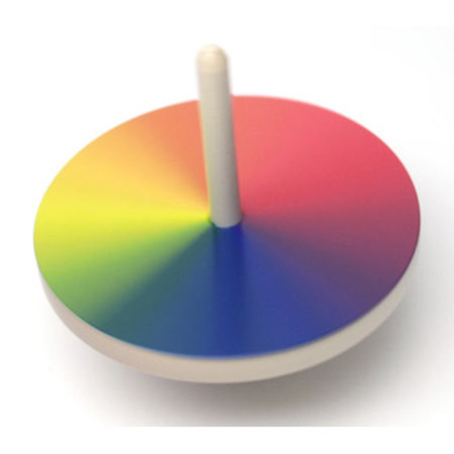 Bauhaus Optischer Farbmischer Kreisel - Naef - Ludwig Hirschfeld-Mack Holzkreisel