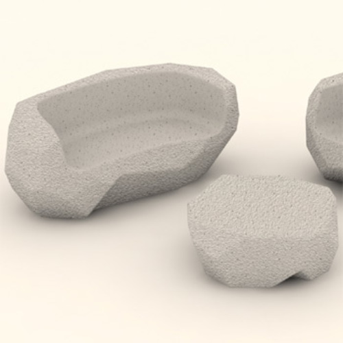 Piedras Poltroncina Divanetto Tavolino - Magis me too Collection - Javier Mariscal Kindersitzgruppe