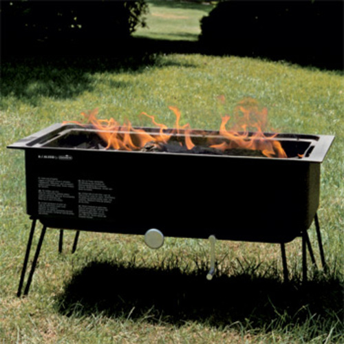 Barbicu Holzkohle Gas Barbecue - A di Alessi Fochista - Piero Lissoni Gasgrill Holzkohlegrill