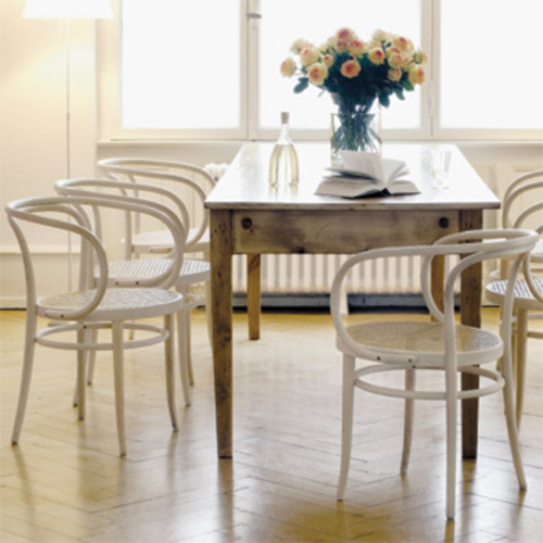 Bugholz Klassiker 209 mit Rohrgeflecht - Thonet Programm 209 BG TP 29 RG - August Thonet