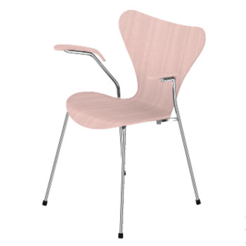 Modell 3207 GE Armlehnenstuhl der Serie 7 [Gefärbte Esche / Lasiert] - Fritz Hansen - Arne Jacobsen Designstuhl