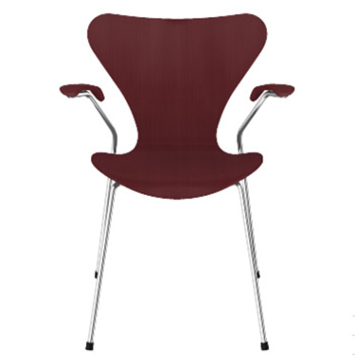 Modell 3207 GE Armlehnenstuhl der Serie 7 [Gefärbte Esche / Lasiert] - Fritz Hansen - Arne Jacobsen Designstuhl