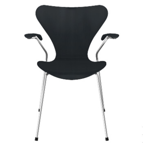 Modell 3207 GE Armlehnenstuhl der Serie 7 [Gefärbte Esche / Lasiert] - Fritz Hansen - Arne Jacobsen Designstuhl