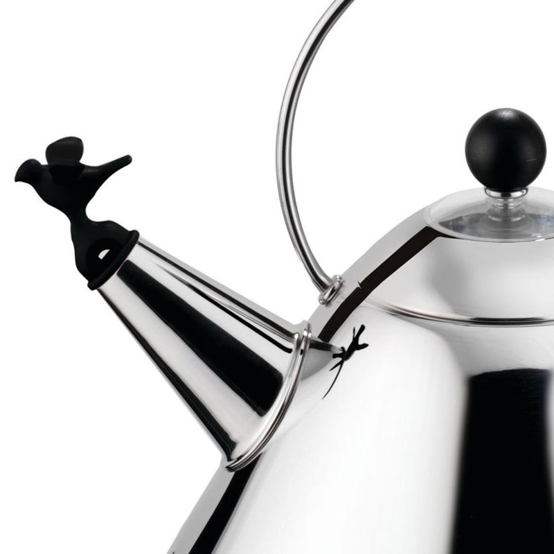 Wasserkessel Schwarz - Alessi 9093 B - Michael Graves