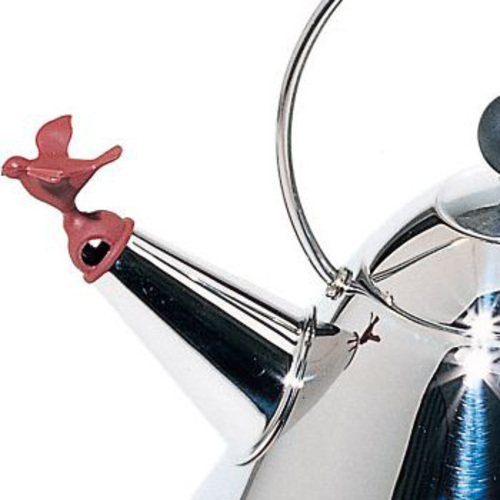 MG32 AZ Elektrischer Wasserkessel - Alessi - Michael Graves Edelstahl Wasserkocher