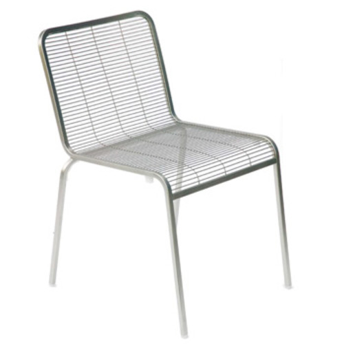 Aria Stuhl ohne Armlehnen - Lapalma - Romano Marcato Stahlrohrstuhl