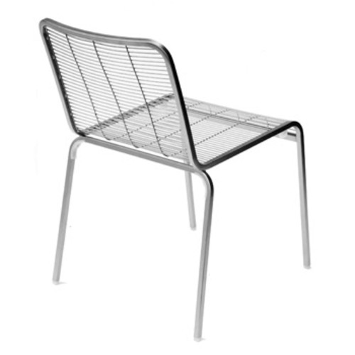 Aria Stuhl ohne Armlehnen - Lapalma - Romano Marcato Stahlrohrstuhl