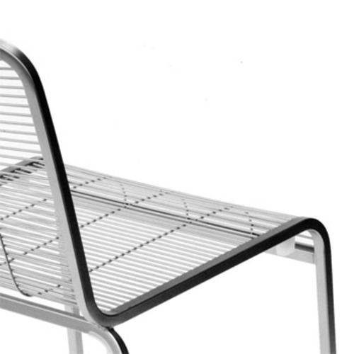 Aria Stuhl ohne Armlehnen - Lapalma - Romano Marcato Stahlrohrstuhl