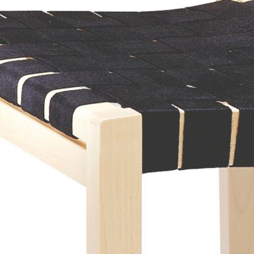 611 Stuhl Schwarz - Artek 091001 - Alvar Aalto