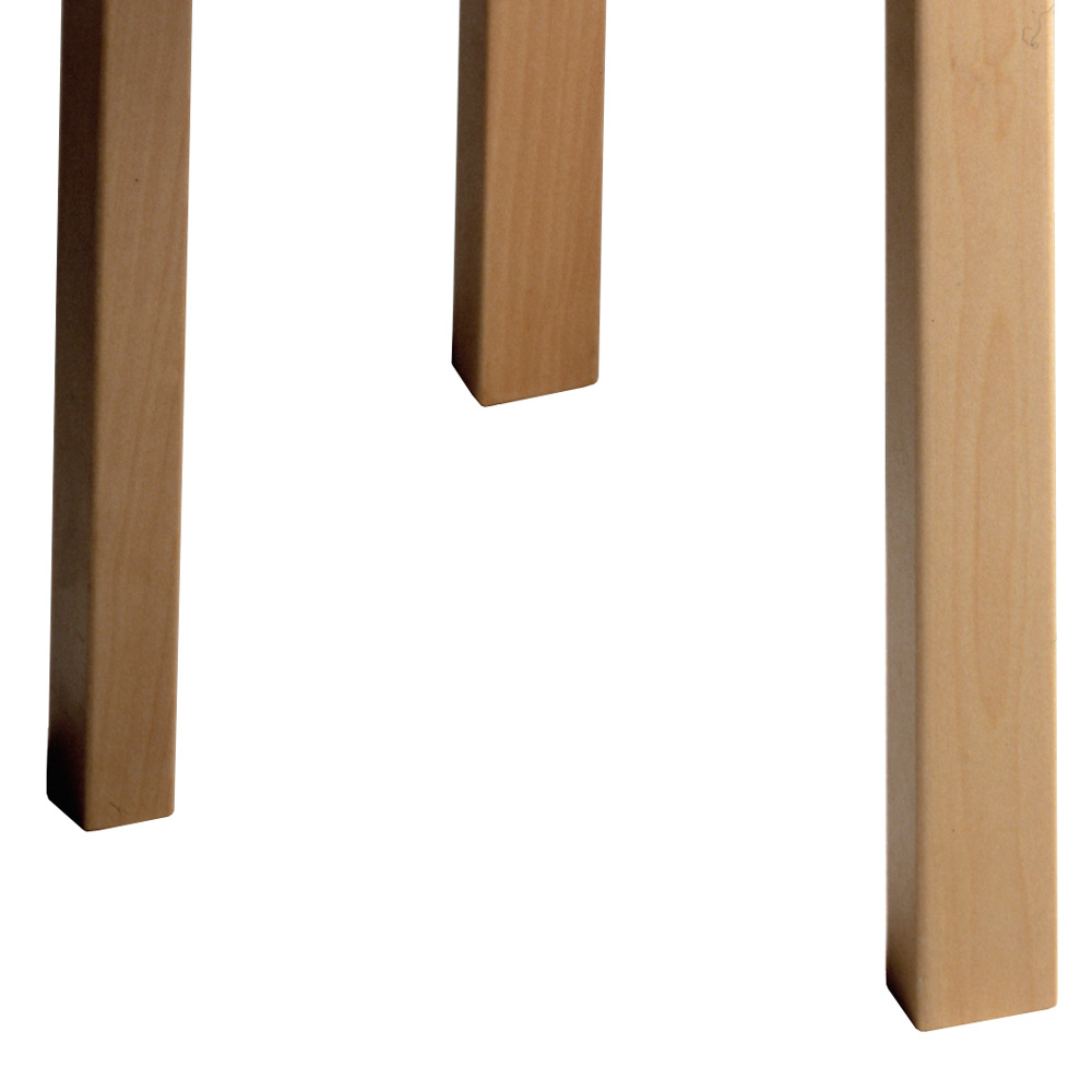 Stool E60 Hocker mit 4 Beinen - Artek - Alvar Aalto