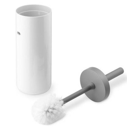 Lunar WC-Bürste / Toilettenbürste [Weiß / Hellgrau] - Authentics 12005 14 - BarberOsgerby