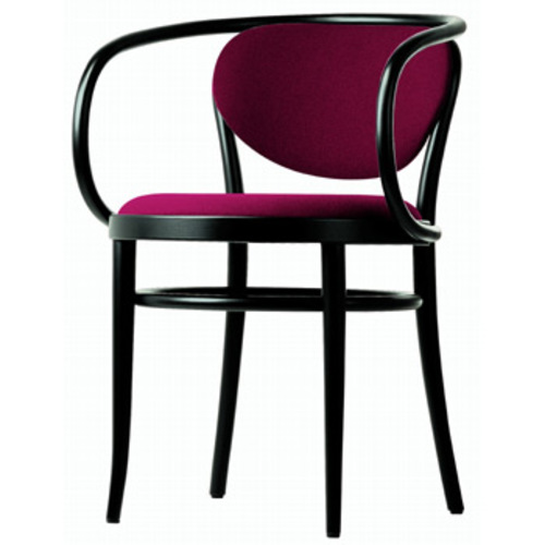 Bugholz Klassiker 210 P mit Stoffpolsterung - Thonet - August Thonet Kaffeehausstuhl