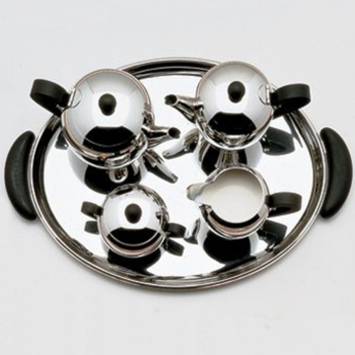 Bombé Kaffeekanne CA11/8 - Officina Alessi - Carlo Alessi Kaffeeservice