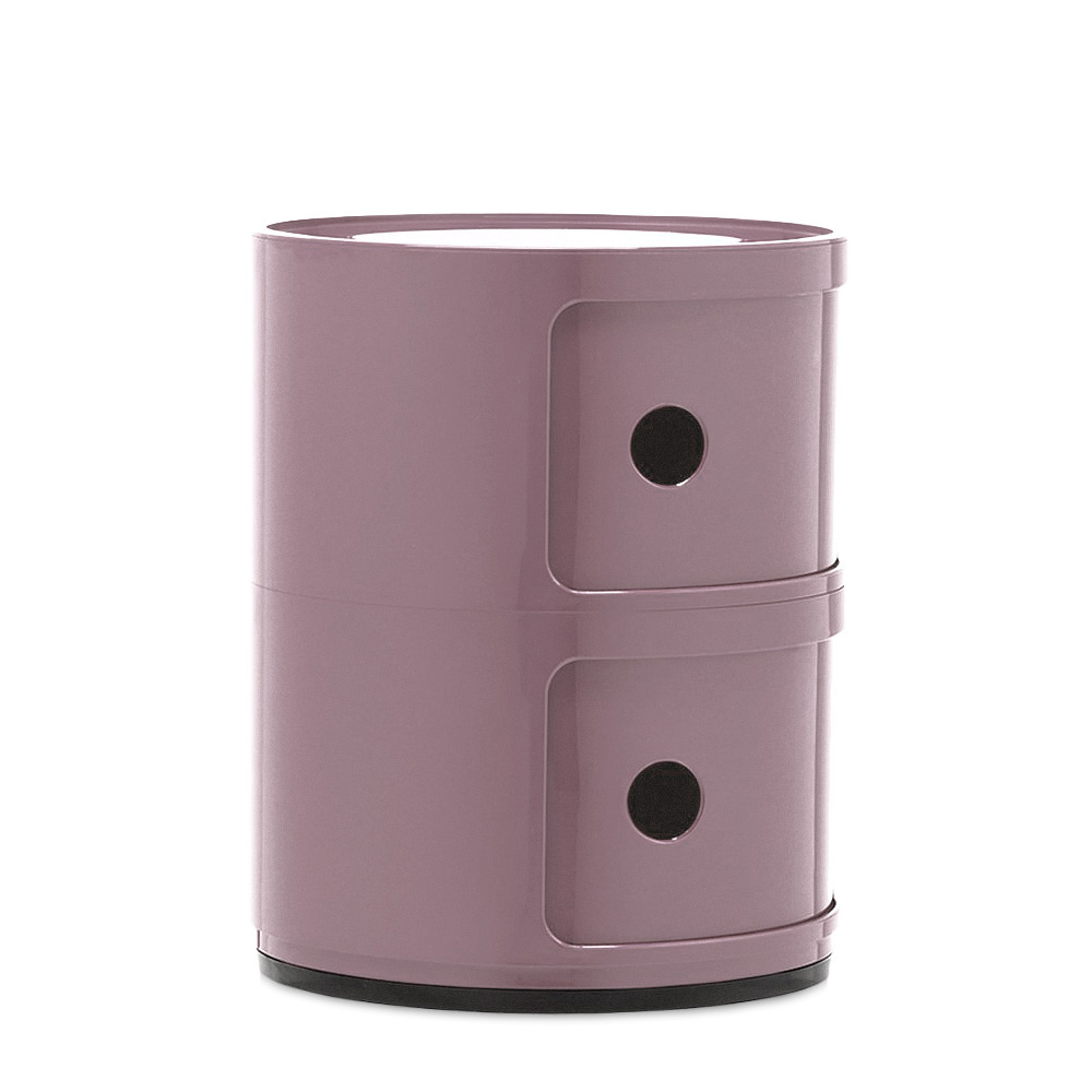 Componibili New Colors 2 Fächer Mauve - Kartell 4966MV - Anna Castelli Ferrieri