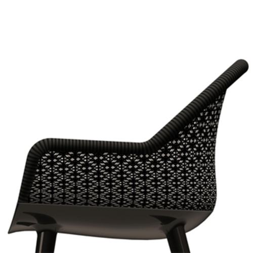 Cyborg Elegant Armlehnsessel - Magis - Marcel Wanders Peddigrohr Designsessel