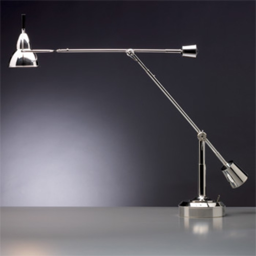 EB 27 Sterling Silber Tischleuchte - Tecnolumen - Eduard Wilfried Buquet Silberleuchte