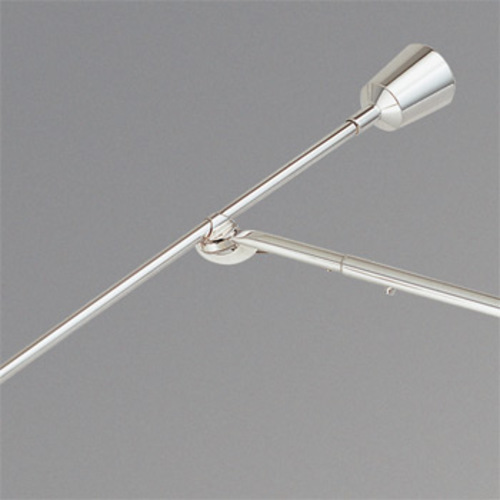 EB 27 WL Wandleuchte - Tecnolumen - Eduard Wilfried Buquet versilberte Wandlampe