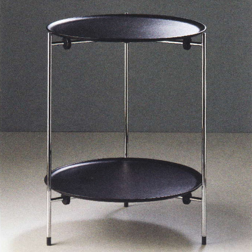 Eiermann Beistelltisch EE 61/1 Weiß [1 Platte] - Tecnolumen EE 61/1 W - Egon Eiermann