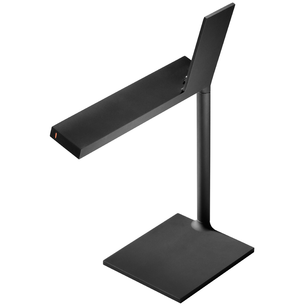 D'E-Light schwarze Tischleuchte / Ladestation für iPod, iPhone, iPad - Flos - Philippe Starck