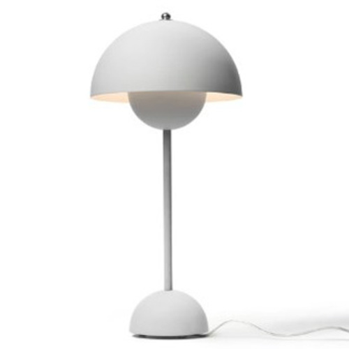 FlowerPot VP3 Matt Hellgrau Tischleuchte - &Tradition 20729101 - Verner Panton