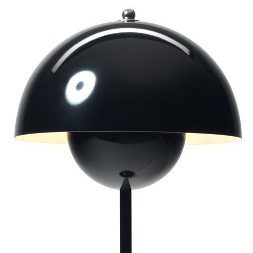FlowerPot VP3 Schwarz Tischleuchte - &Tradition 20729401 - Verner Panton