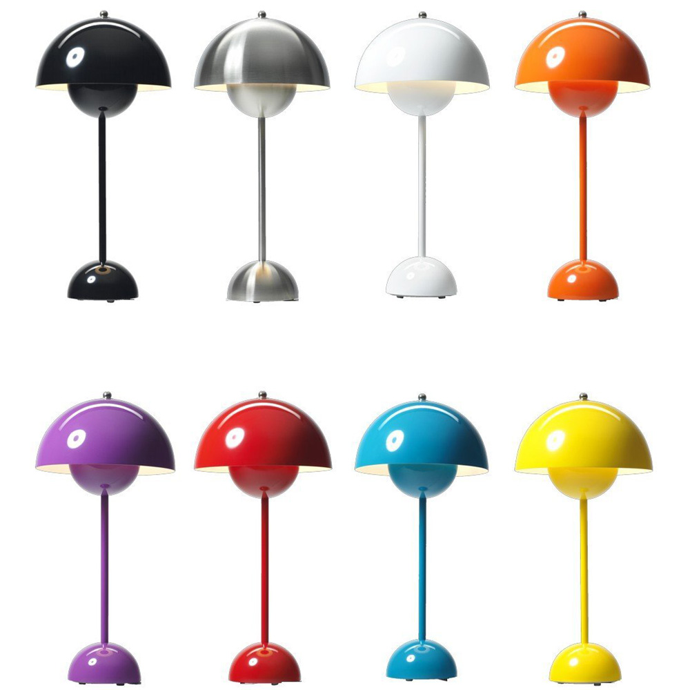 FlowerPot VP3 Schwarz Tischleuchte - &Tradition 20729401 - Verner Panton