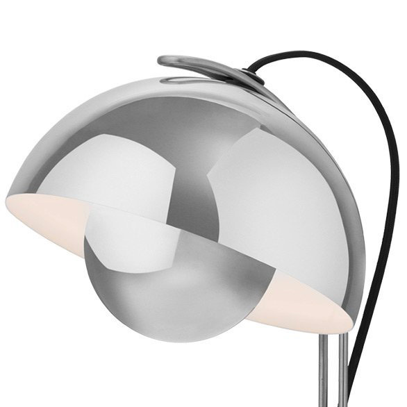 FlowerPot VP4 Edelstahl Tischleuchte - &Tradition 20739902 - Verner Panton