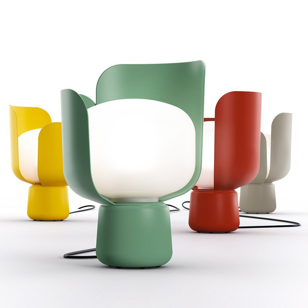 Blom Grün Tischleuchte - Fontana Arte 4253V - Andreas Engesvik