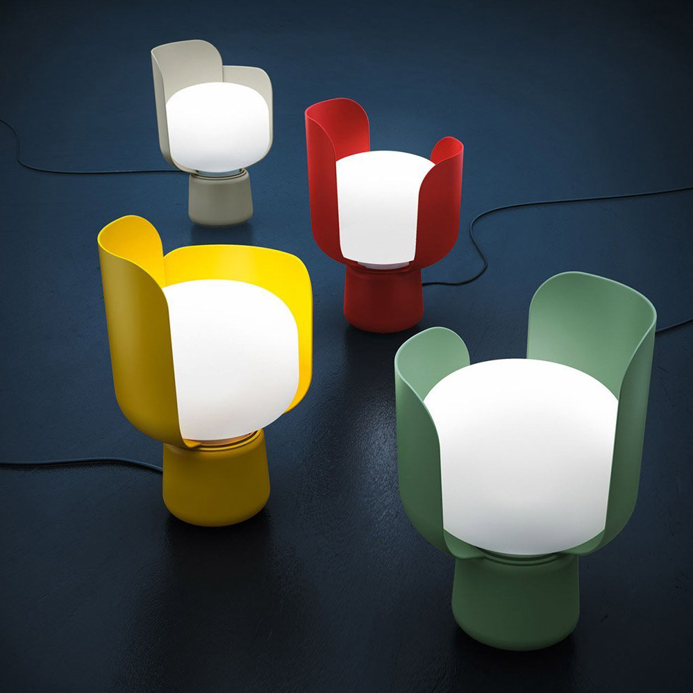 Blom Grün Tischleuchte - Fontana Arte 4253V - Andreas Engesvik