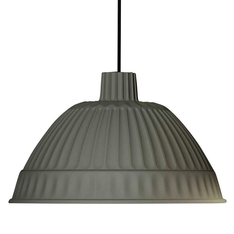 Cloche Deckenleuchte Dunkelgrau - Fontana Arte 4260GS - Archivio Storico