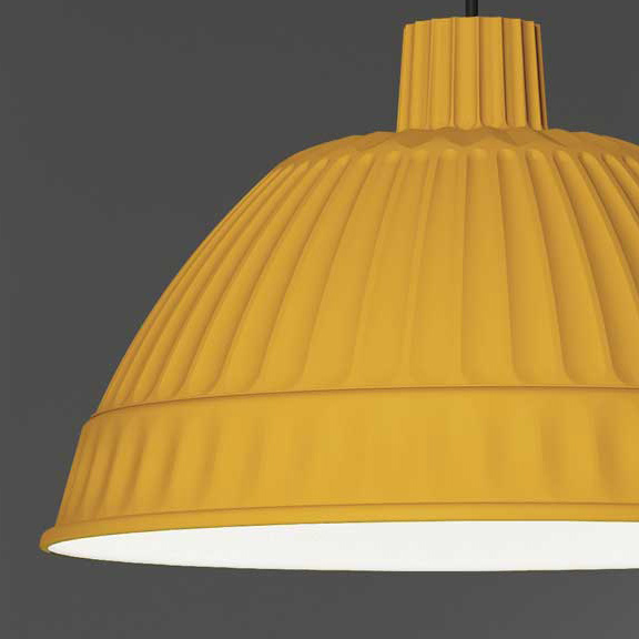 Cloche Deckenleuchte Gelb - Fontana Arte 4260GI - Archivio Storico