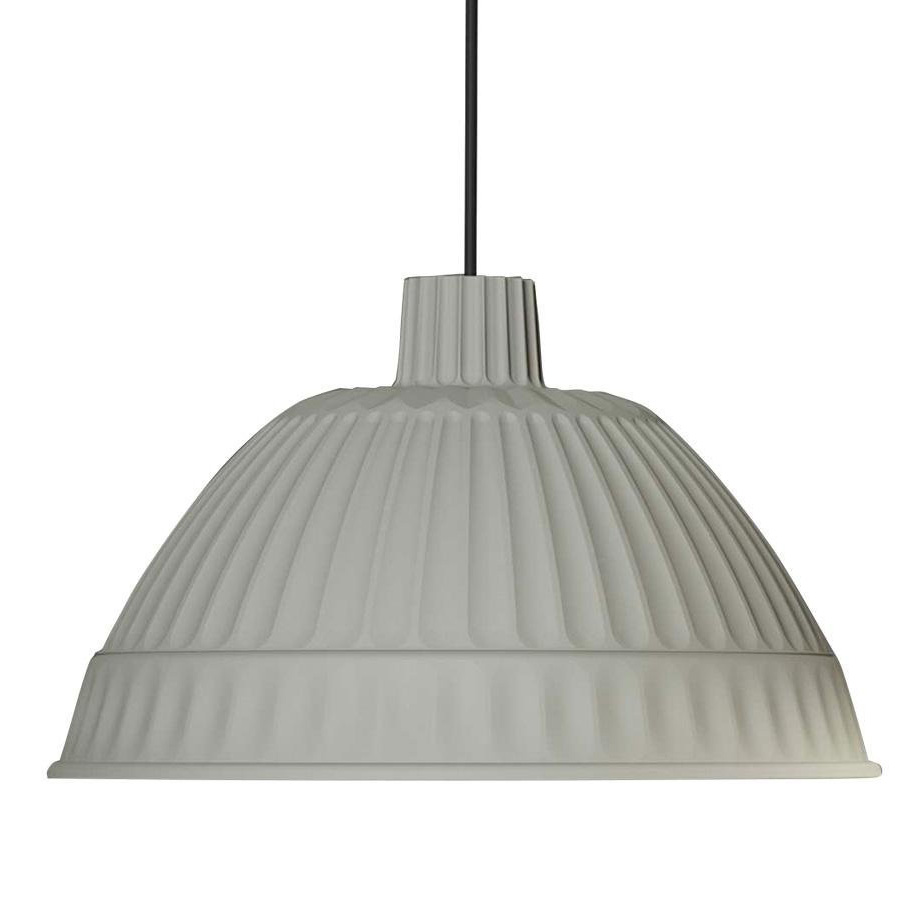 Cloche Deckenleuchte Hellgrau - Fontana Arte 4260GC - Archivio Storico