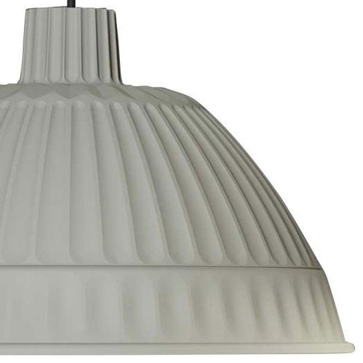 Cloche Deckenleuchte Hellgrau - Fontana Arte 4260GC - Archivio Storico