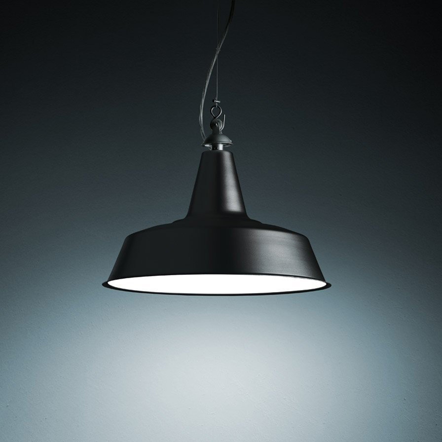 Huna Deckenleuchte Schwarz - Fontana Arte 5059N - Ufficio Tecnico Fontana Arte