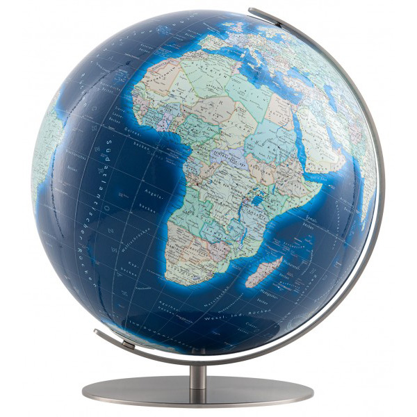 Duo Azzurro Regent Beleuchteter Tischglobus [Durchmesser 40 cm] - Columbus 244081 - Columbus Verlag