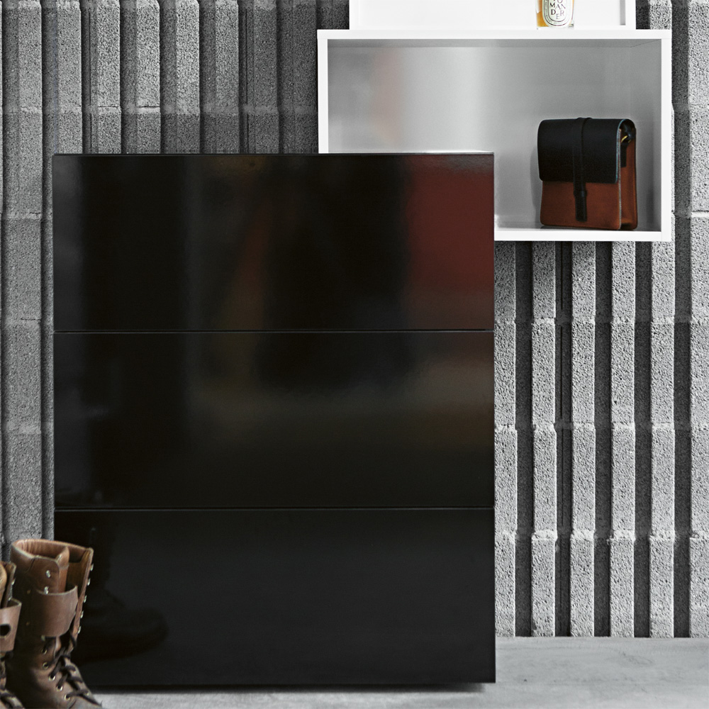 1350 Iltios Schuhschrank mit drei Schubladen - Sellamatt 1050-I I8 215 01 - Thomas Küchler