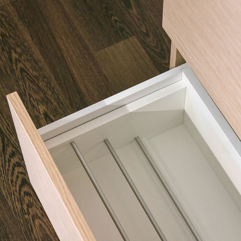 1350 Iltios Schuhschrank mit drei Schubladen - Sellamatt 1050-I I8 215 01 - Thomas Küchler