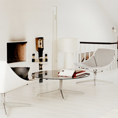 JL11 Space Loungesessel mit Drehfunktion - Fritz Hansen - Jehns & Laub Designsessel