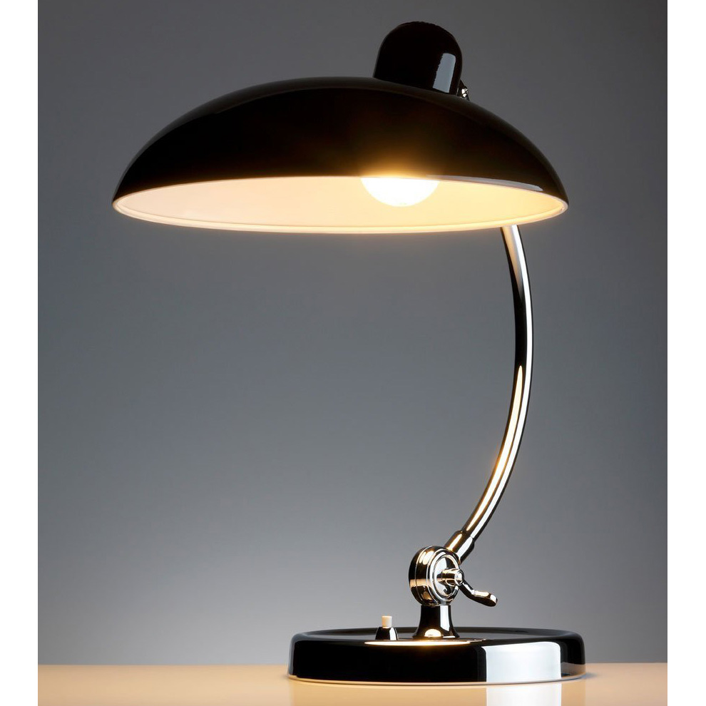 Kaiser Idell Luxus Tischleuchte Schwarz - Fritz Hansen 6631 Schwarz - Christian Dell