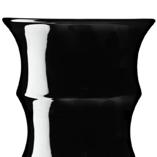 Karen Blixen Bodenvase Schwarz Höhe 70 cm - Holmegaard - Anja Kjaer Blumenvase