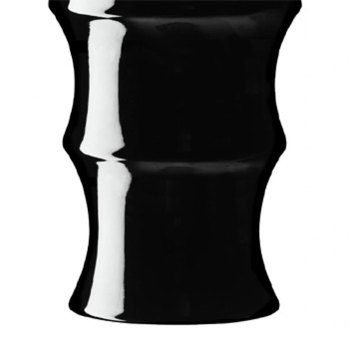 Karen Blixen Bodenvase Schwarz Höhe 70 cm - Holmegaard - Anja Kjaer Blumenvase
