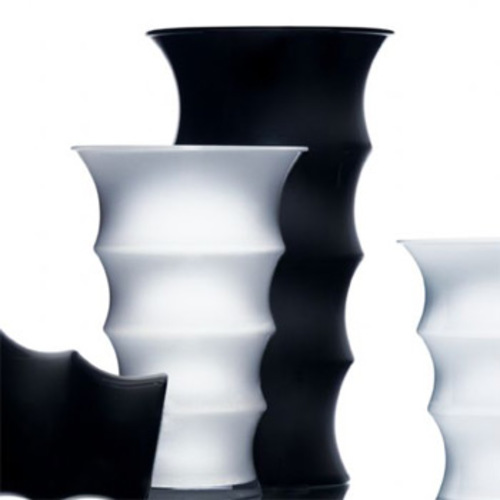 Karen Blixen Bodenvase Schwarz Höhe 70 cm - Holmegaard - Anja Kjaer Blumenvase