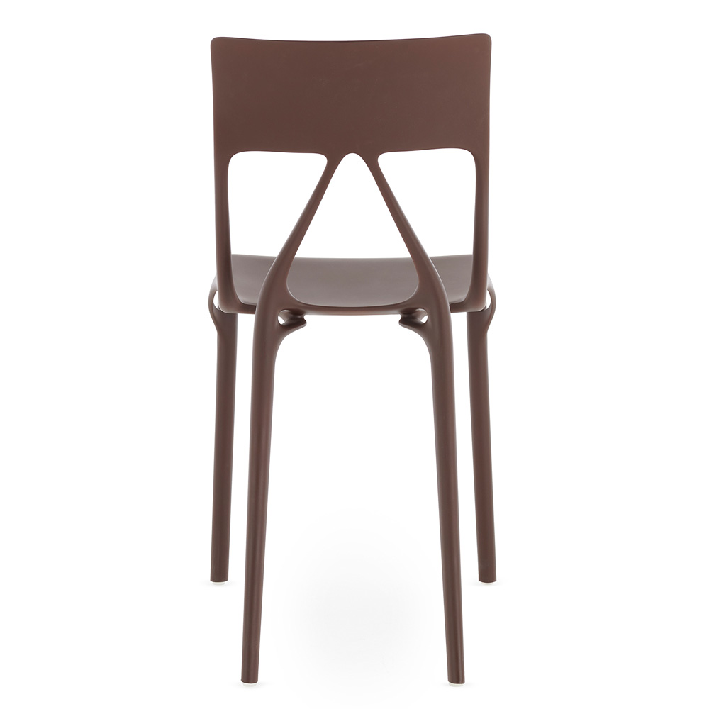 A.I. Lite Stuhl in Grau / Moka / Schwarz / Petrol / Braun / Grün / Weiß - Kartell 05883GR / 05883MO / 05883NE / 05883PE / 05883TE / 05883VV / 05883BI - Philippe Starck