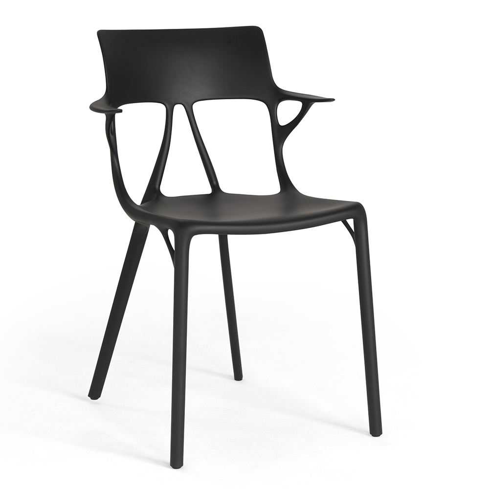 A.I. Stuhl Schwarz - Kartell 5886 NE - Philippe Starck
