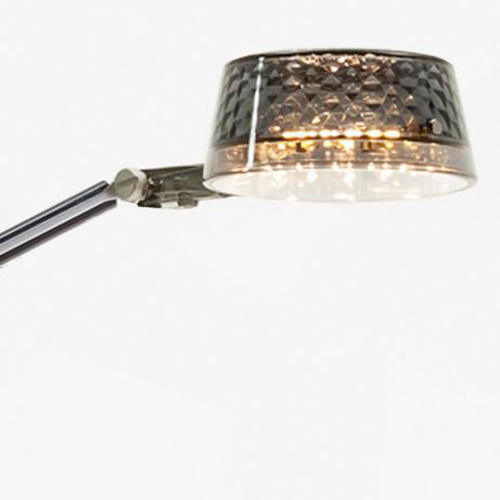 Aledin Dec Tischleuchte Fumé / Rauchgrau - Kartell 9195 FU - Alberto & Francesco Meda