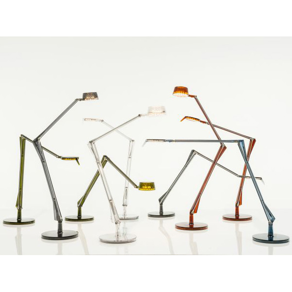 Aledin Dec Tischleuchte Transparent Glasklar - Kartell 9195 B4 - Alberto & Francesco Meda