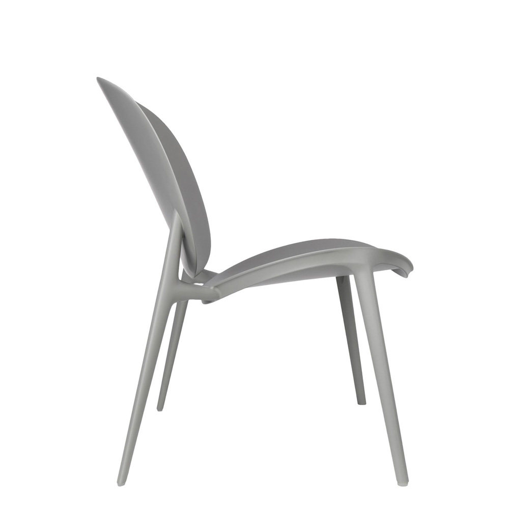 Be Bop Sessel Grau - Kartell 582607 - Ludovica & Roberto Palomba