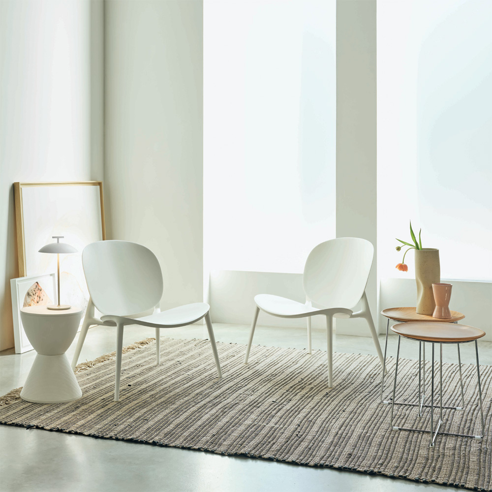 Be Bop Sessel Weiß - Kartell 582603 - Ludovica & Roberto Palomba