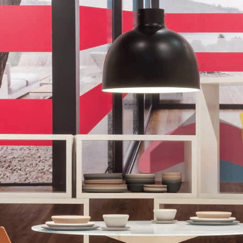 Bellissima Pendelleuchte Schwarz [Durchmesser 50 cm] - Kartell 9450/09 - Ferruccio Laviani